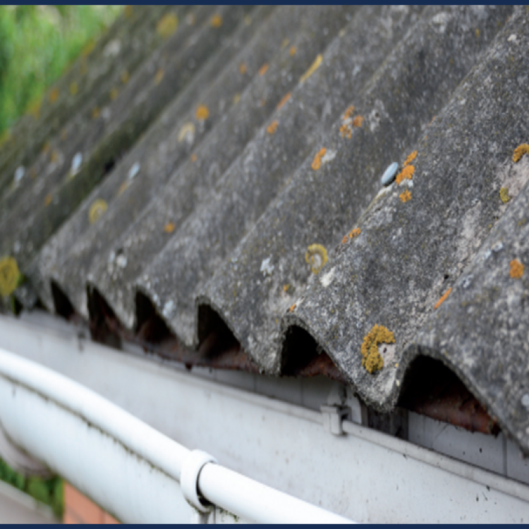 Asbestos roof 